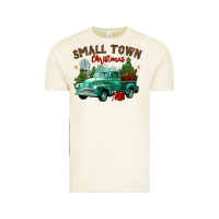 Vintage Arctic small town christmas Vintage Tee - CowGirlArtShop
