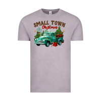 Vintage Zinc small town christmas Vintage Tee - CowGirlArtShop