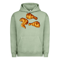 Pigment Oil Green nuggets Urban Hoodie - AdoDesignShop