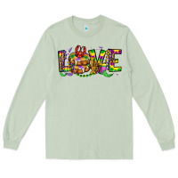 Matcha mardi gras love Long Sleeve Tee - OliviaCreatesArt