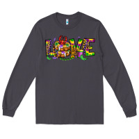 Smoke mardi gras love Long Sleeve Tee - OliviaCreatesArt