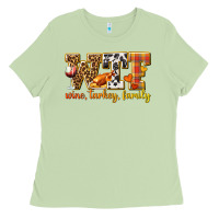 Matcha WTF Wine Turkey Family Ladies Tee - texasbilliewilder