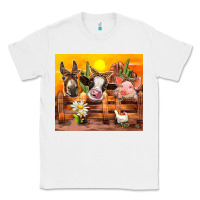 White farm animal Classic Tee - TumblerDesignByShophia