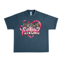 Midnight Navy brave and strong cancer awareness Urban Heavy Tee - CowGirlArtShop