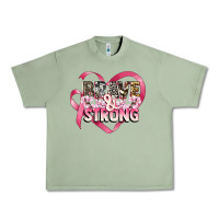 Oil Green brave and strong cancer awareness Urban Heavy Tee - CowGirlArtShop