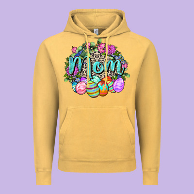 Easter Mom  Happy Easter Day Vintage Hoodie Designed By Cowgirlartshop