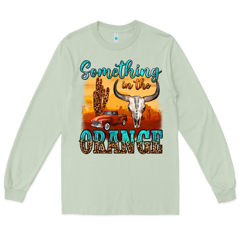 Something In The Orange Long Sleeve Tee by OliviaCreatesArt | Teevron
