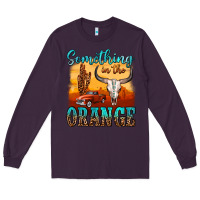 Plum something in the orange Long Sleeve Tee - OliviaCreatesArt