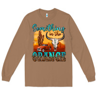 Toasted Coconut something in the orange Long Sleeve Tee - OliviaCreatesArt