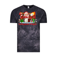Cloud Black santas favorite volleyball player Vintage Tee - CowGirlArtShop