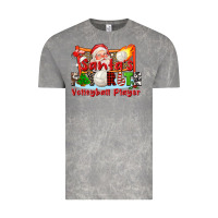 Cloud Rock santas favorite volleyball player Vintage Tee - CowGirlArtShop