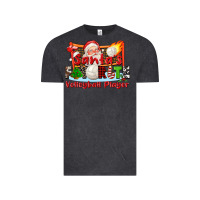 Vintage Black santas favorite volleyball player Vintage Tee - CowGirlArtShop