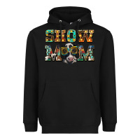 Black show mom baby cow Heavyweight Hoodie - BarkalooDesign