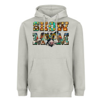 Moon Dust show mom baby cow Heavyweight Hoodie - BarkalooDesign