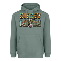 Sage show mom baby cow Heavyweight Hoodie - BarkalooDesign