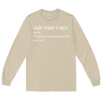 Mushroom Submariner Definition  I Pigboat Submersible Nuclear Long Sleeve Tee - longCreatives