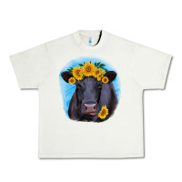 Pistachio black angus with sunflower Urban Heavy Tee - RanaPortraitStore