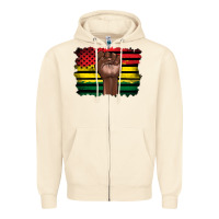 Sandshell june juneteenth Zipper Hoodie - Artiststas