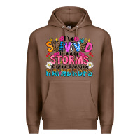 Chestnut ive survived too many storms to be thered by raind Premium Hoodie - CowhideDigitalArt
