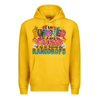 Lemon ive survived too many storms to be thered by raind Premium Hoodie - CowhideDigitalArt