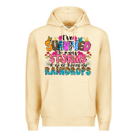 Pina Colada ive survived too many storms to be thered by raind Premium Hoodie - CowhideDigitalArt
