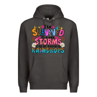 Smoke ive survived too many storms to be thered by raind Premium Hoodie - CowhideDigitalArt