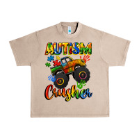 French Oak autism crusher Urban Heavy Tee - CowGirlArtShop