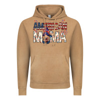 Vintage Camel American mama with gnome mothers day Vintage Hoodie - HowdyJamesFarm