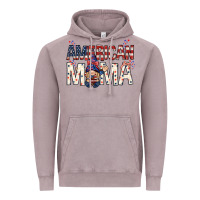 Vintage Zinc American mama with gnome mothers day Vintage Hoodie - HowdyJamesFarm