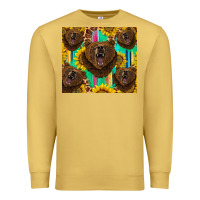 Antique Gold bear tumbler Premium Sweatshirt - BarkalooDesign