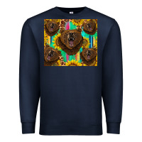 Navy bear tumbler Premium Sweatshirt - BarkalooDesign