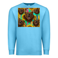 Ocean Blue bear tumbler Premium Sweatshirt - BarkalooDesign
