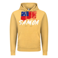 Vintage Mustard samoan gifts   somoan flag t shirt Vintage Hoodie - longCreatives