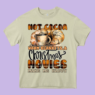Hot Cocoa Heavy Core Tee Designed By Bettercallsaul