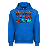 Cobalt chocolate is my valentine Urban Hoodie - AdoDesignShop