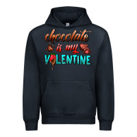 Navy chocolate is my valentine Urban Hoodie - AdoDesignShop