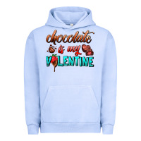 Chocolate Is My Valentine Urban Hoodie | Teevron