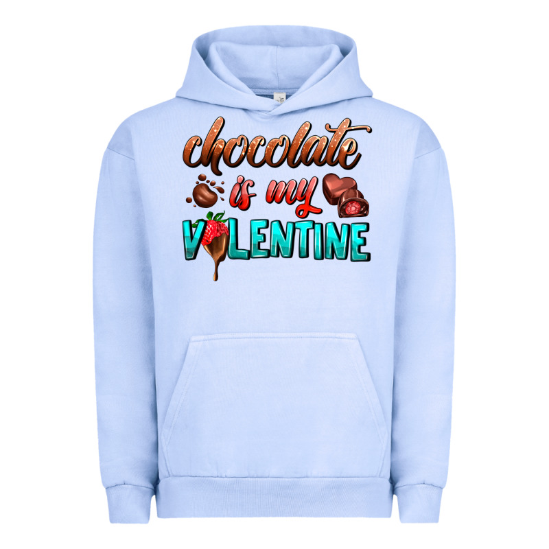 Chocolate Is My Valentine Urban Hoodie by AdoDesignShop | Teevron