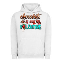 Pigment Lunar Rock chocolate is my valentine Urban Hoodie - AdoDesignShop