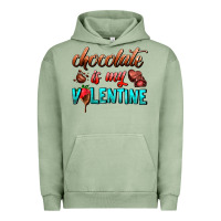 Pigment Oil Green chocolate is my valentine Urban Hoodie - AdoDesignShop