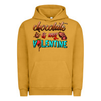Pigment Peanut Butter chocolate is my valentine Urban Hoodie - AdoDesignShop