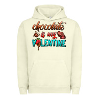 Pigment Pistachio chocolate is my valentine Urban Hoodie - AdoDesignShop
