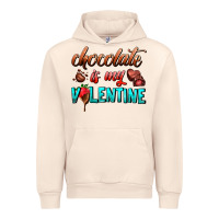 Sandshell chocolate is my valentine Urban Hoodie - AdoDesignShop