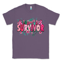 Lavender I am a survivor Cancere Awareness Classic Tee - HowdyJamesFarm
