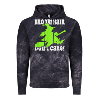 Cloud Black witches saying broom hair dont care halloween camper joke Vintage Hoodie - longCreatives