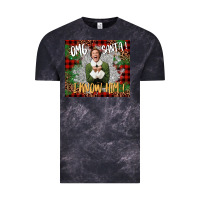 Cloud Black omg santa i know him elf Vintage Tee - CowGirlArtShop
