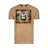 Vintage Camel omg santa i know him elf Vintage Tee - CowGirlArtShop