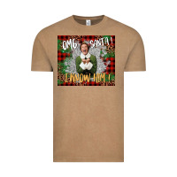 Vintage Coffee omg santa i know him elf Vintage Tee - CowGirlArtShop