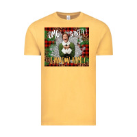 Vintage Mustard omg santa i know him elf Vintage Tee - CowGirlArtShop