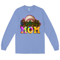 Colony Blue baseball mom Long Sleeve Tee - OliviaCreatesArt